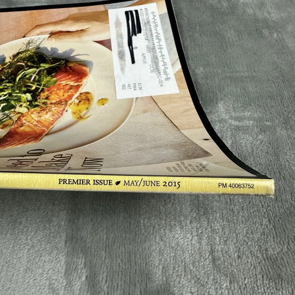 Rodale's Organic Life Magazine May / June 2015 Premiere Issue The New Delicious